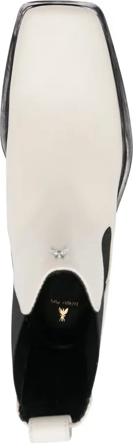 Leather Square Toe Boots - Image 4