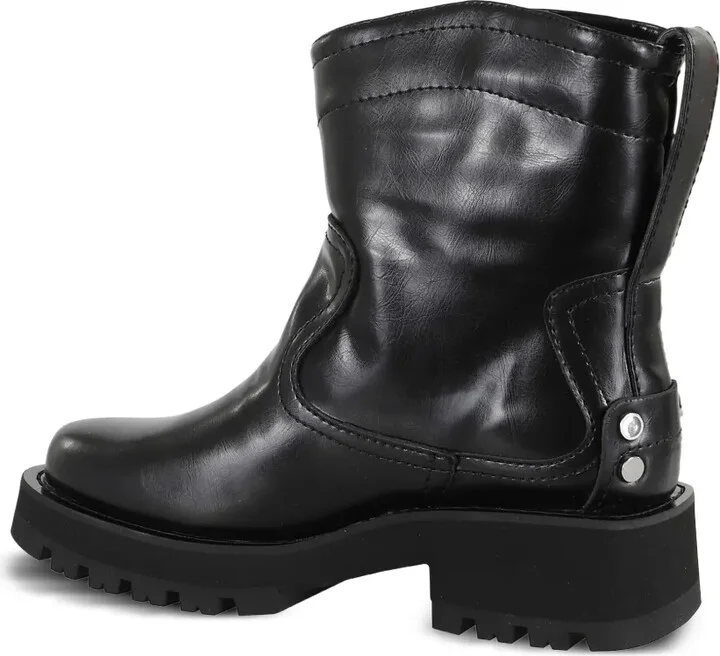 Leather Stitched Boots - Image 3