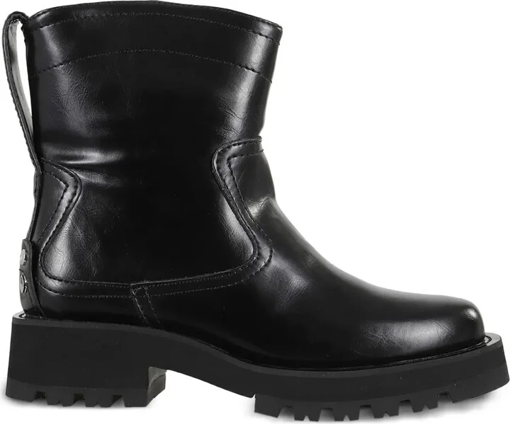 Leather Stitched Boots