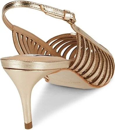 Leather Strap Pumps - Image 3