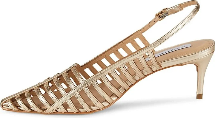 Leather Strap Pumps - Image 4