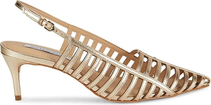 Leather Strap Pumps