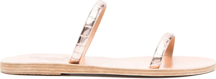 Leather-Strap Sandals