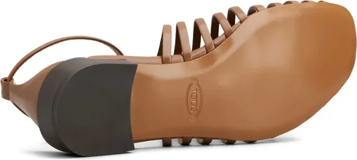 Leather Strappy Sandals - Image 4