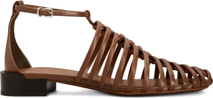 Leather Strappy Sandals
