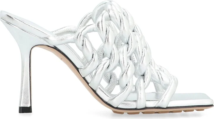 Leather Stretch Sandal - Image 2