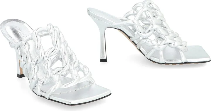 Leather Stretch Sandal - Image 3