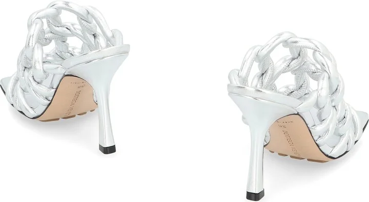 Leather Stretch Sandal - Image 4