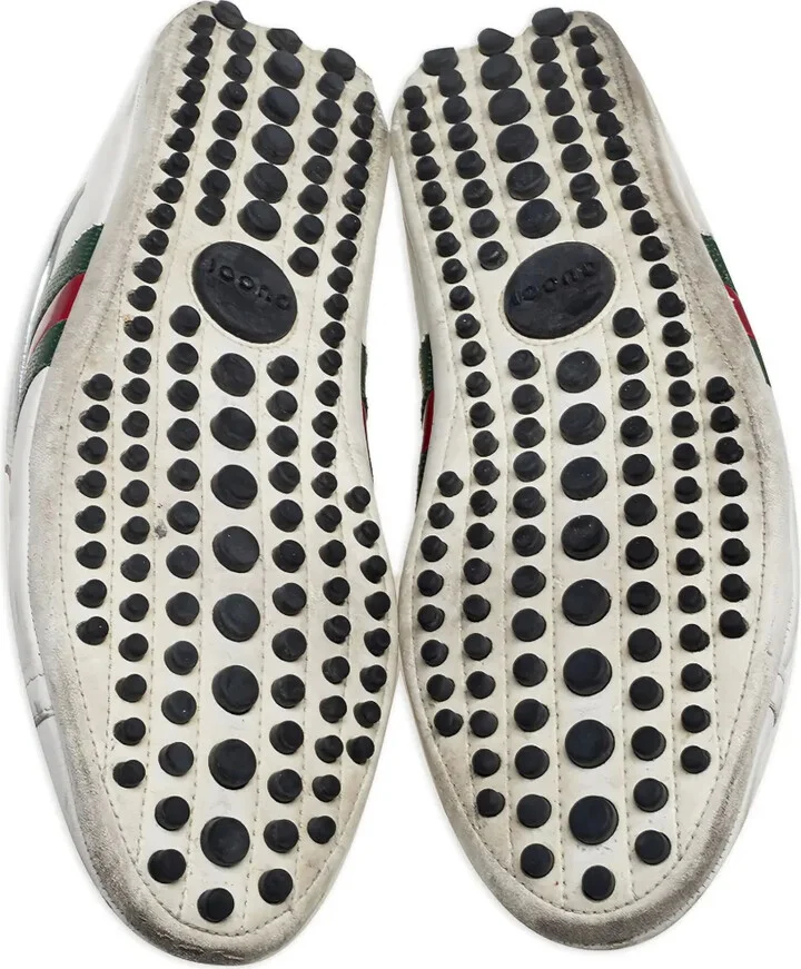 Leather Stripe Sneakers - Image 4