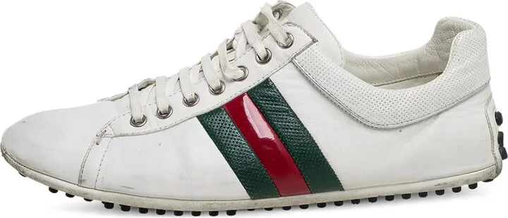 Leather Stripe Sneakers