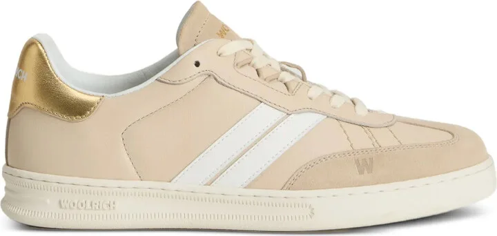 Leather Stripe Sneakers