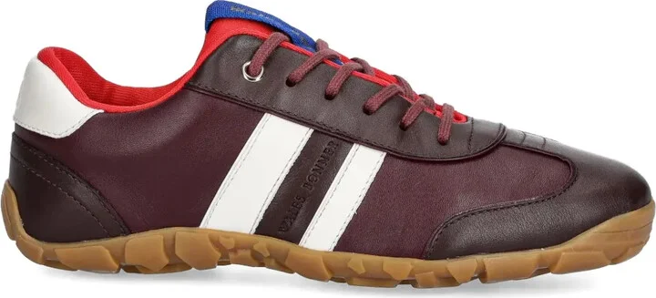 Leather Stripe Sneakers