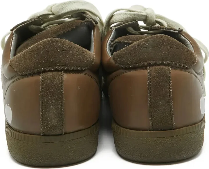 Leather Striped Sneakers - Image 3