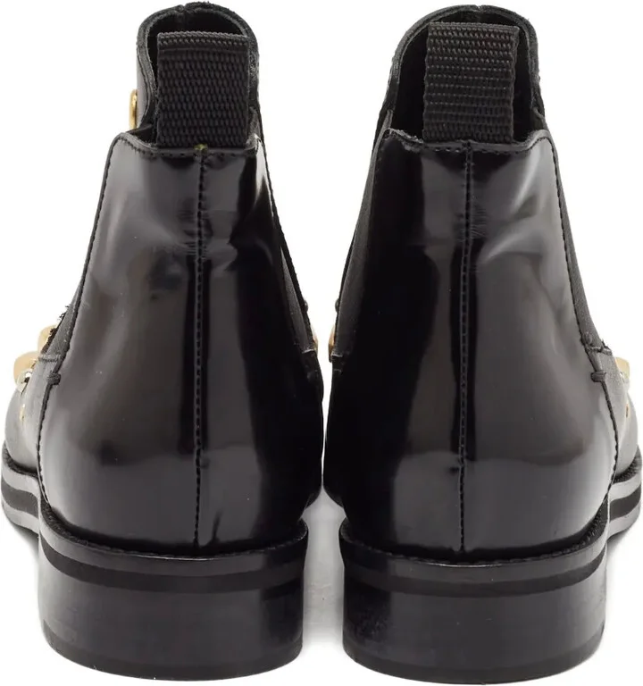 Leather Stud-Embellished Boots - Image 3