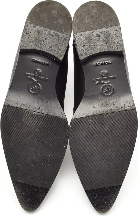 Leather Stud-Embellished Boots - Image 4