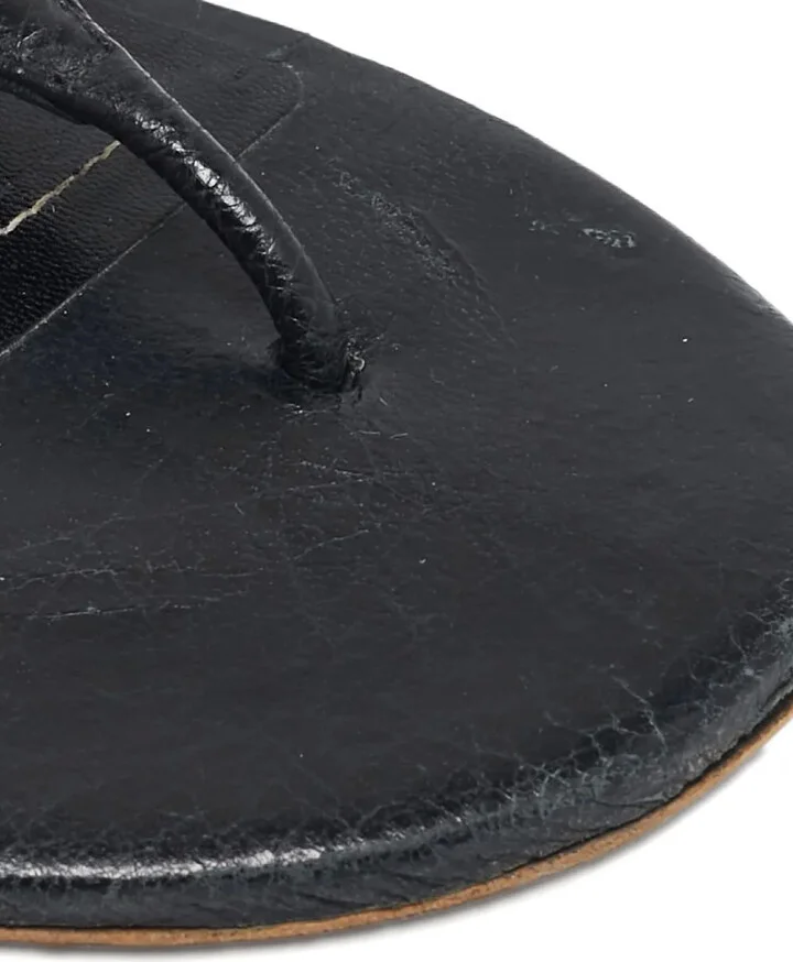 Leather Studded Sandals - Image 5