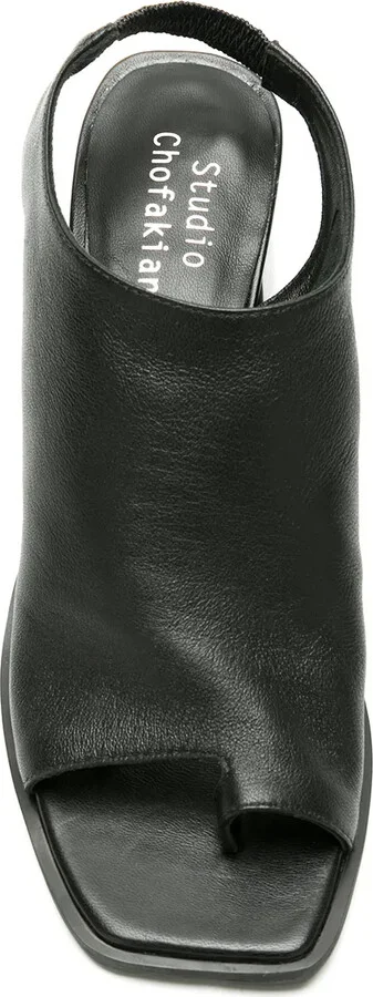 leather Studio 91 flat sandals - Image 4