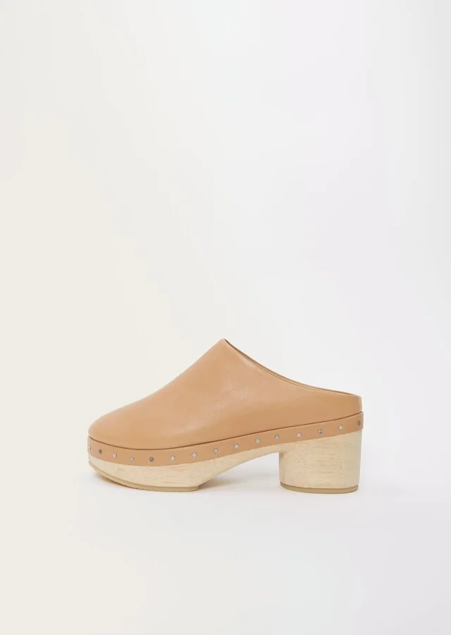 Leather Studio Clog