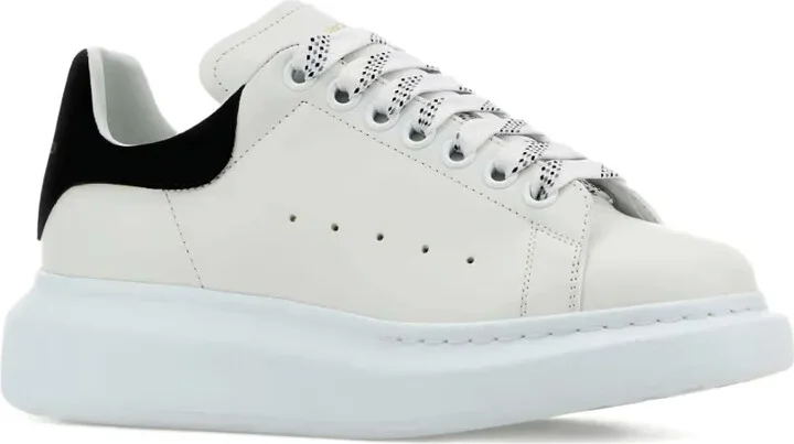 Leather Suede-Heel Sneakers - Image 2