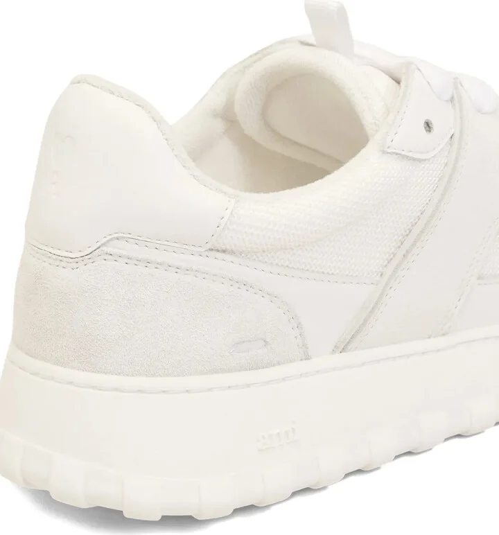 Leather Suede Lace-Up Sneakers - Image 4