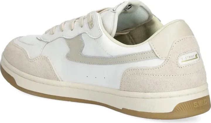 Leather Suede Low-Top Sneakers - Image 3