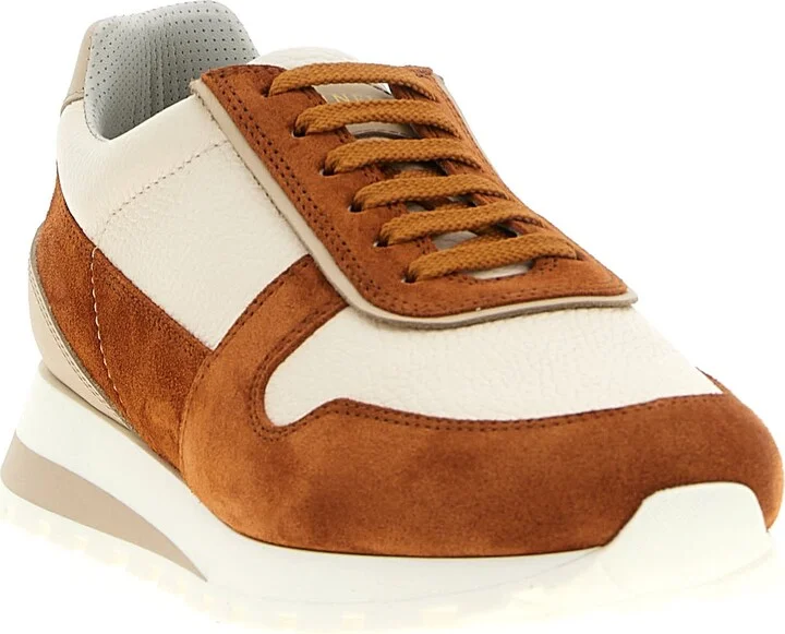Leather Suede Sneakers - Image 2