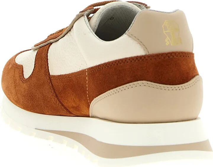 Leather Suede Sneakers - Image 3