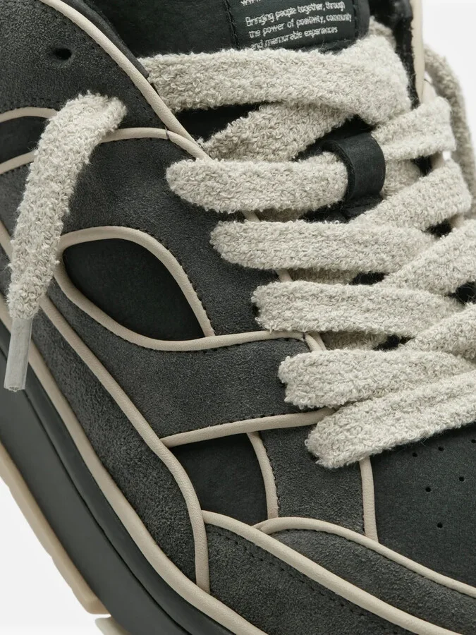 Leather Suede Sneakers - Image 4