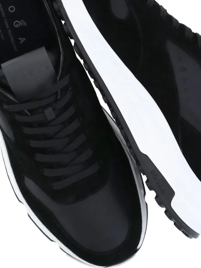 Leather Suede Sneakers - Image 3