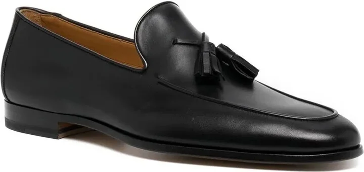 Leather Tassel-Detail Loafers - Image 2