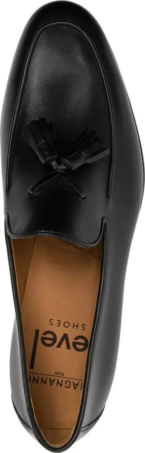 Leather Tassel-Detail Loafers - Image 4