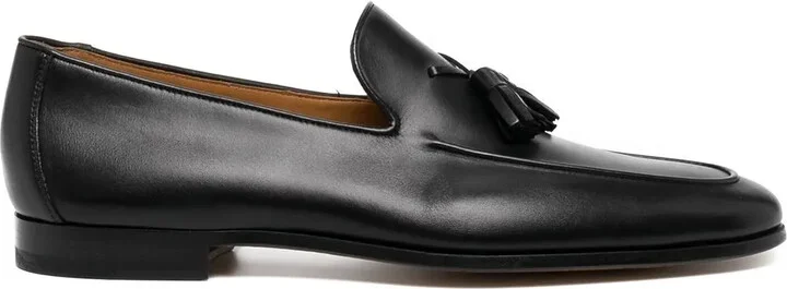 Leather Tassel-Detail Loafers