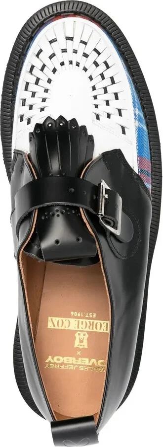 Leather Tassel Loafers - Image 4