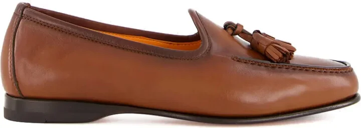 Leather Tassel Loafers