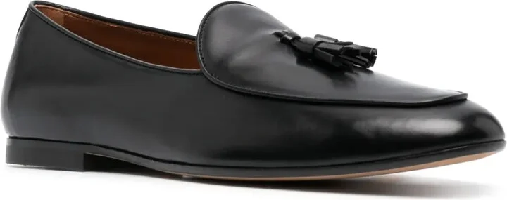 Leather Tassels Loafers - Image 2