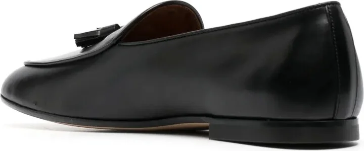 Leather Tassels Loafers - Image 3