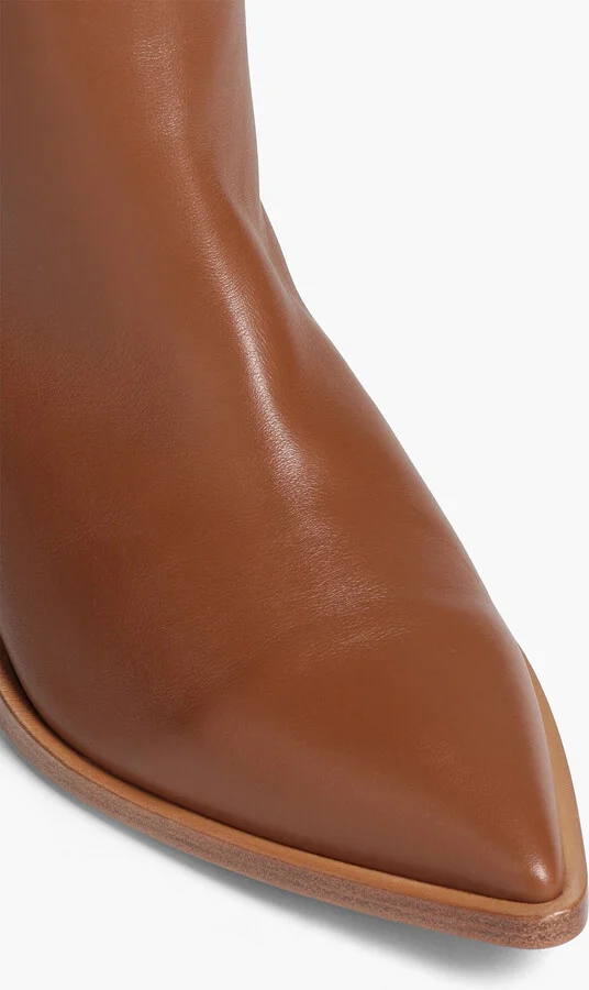 Leather thigh boots - Image 4
