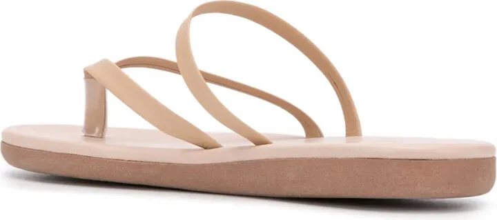 Leather Thong Flip Flops - Image 3
