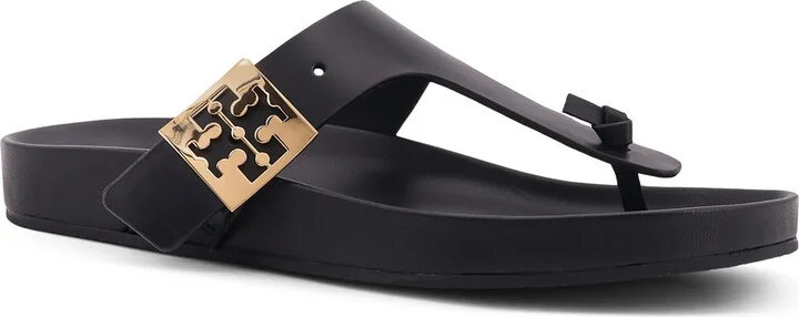 Leather Thong Sandals - Image 2