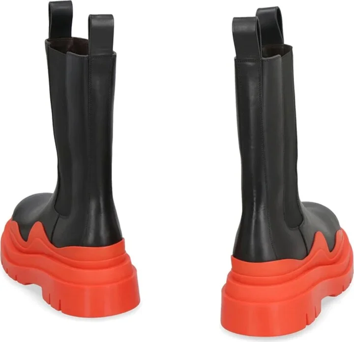 Leather Tire Boots - Image 3