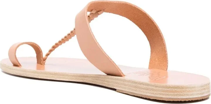 Leather Toe-Strap Sandals - Image 3