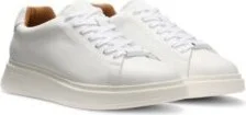 Leather trainers with rubber outsole- White Men's Sneakers size 7