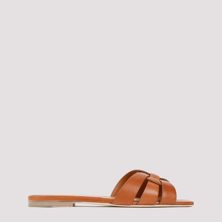 Leather Tribute Flats