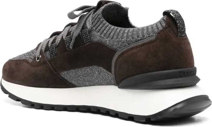 Leather-Trim Sneakers - Image 3