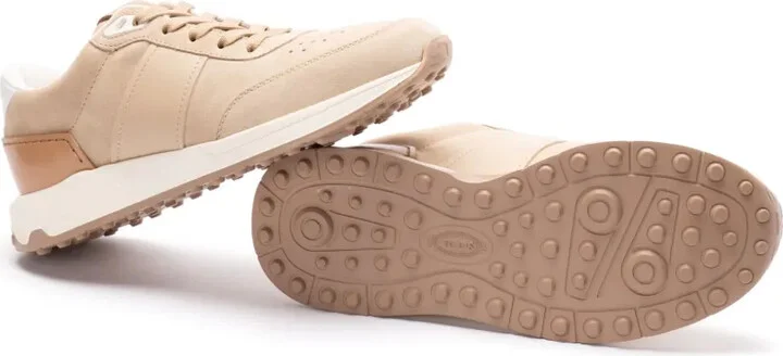 Leather-Trim Suede Sneakers - Image 5