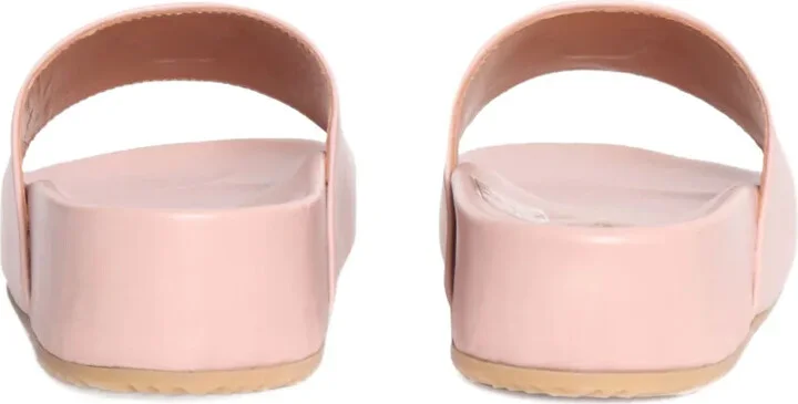 leather V-embellished sandals - Image 3