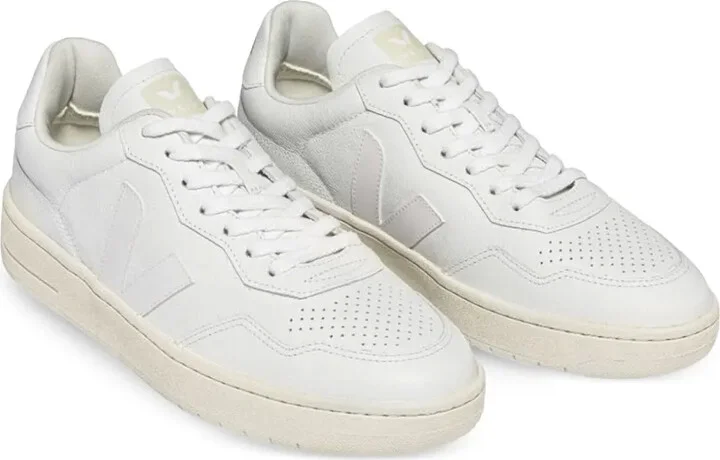 Leather V-Logo Sneakers - Image 2