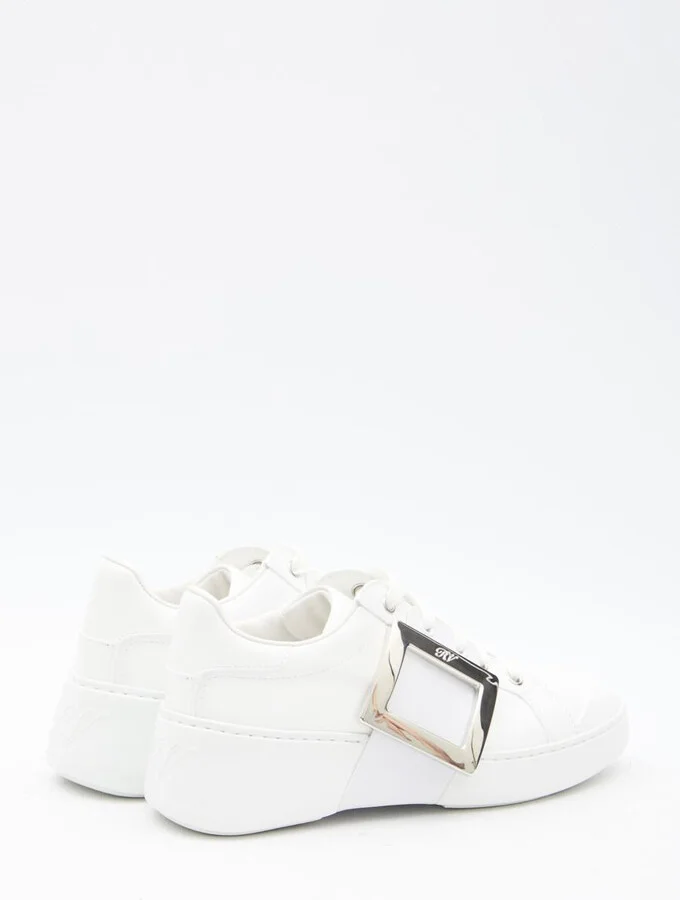 Leather Viv' Skate Sneakers - Image 3