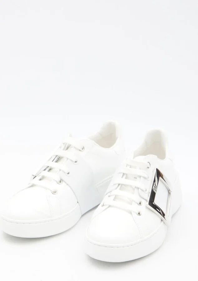 Leather Viv' Skate Sneakers - Image 5