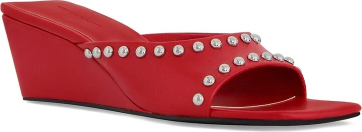 Leather Wedge Sandal